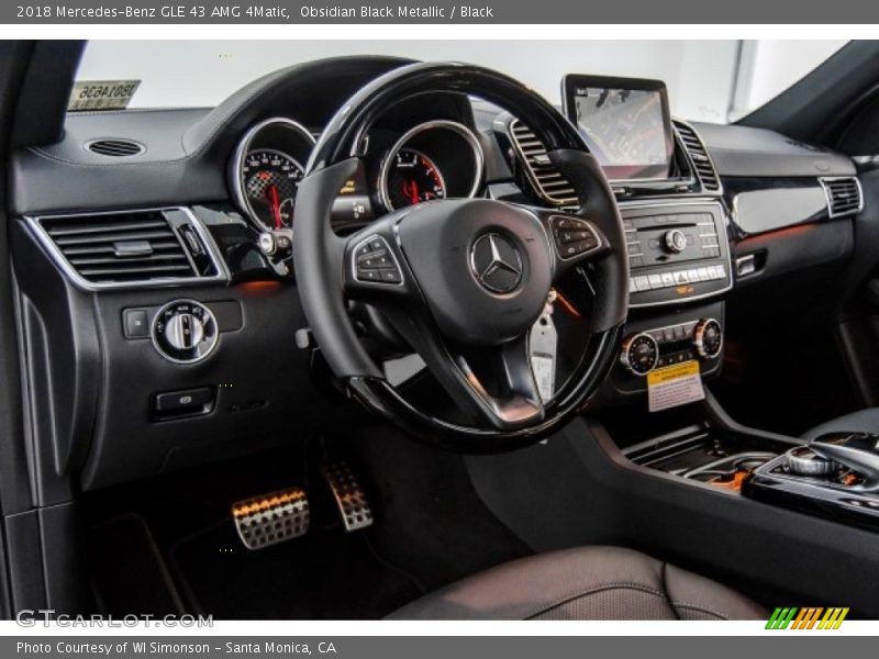 Obsidian Black Metallic / Black 2018 Mercedes-Benz GLE 43 AMG 4Matic