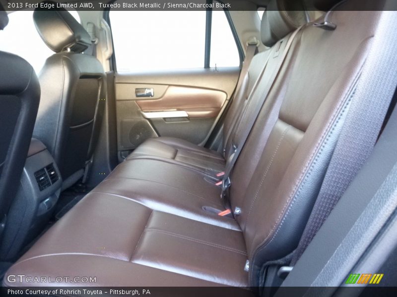 Tuxedo Black Metallic / Sienna/Charcoal Black 2013 Ford Edge Limited AWD