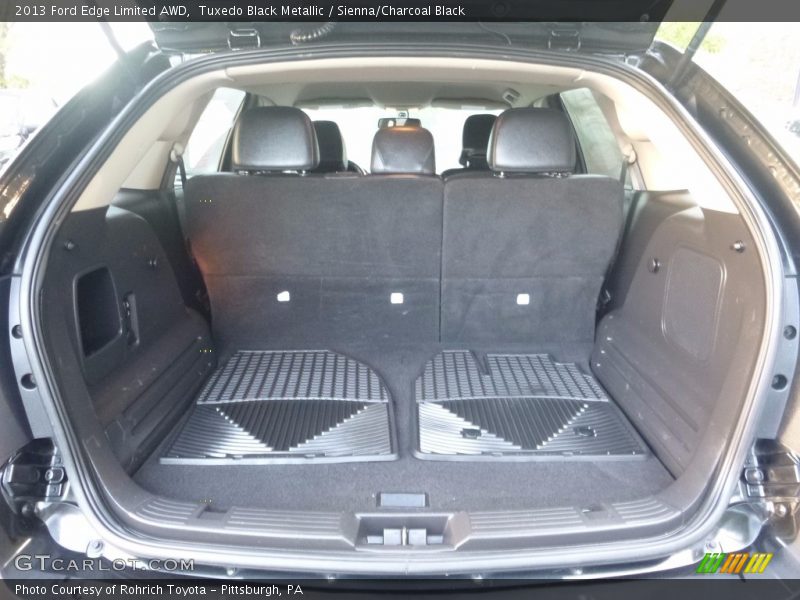 Tuxedo Black Metallic / Sienna/Charcoal Black 2013 Ford Edge Limited AWD