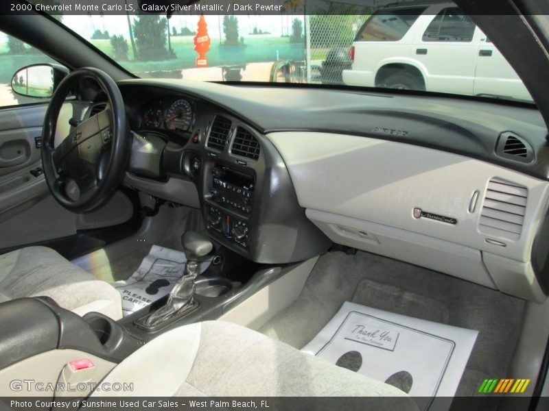 Galaxy Silver Metallic / Dark Pewter 2000 Chevrolet Monte Carlo LS