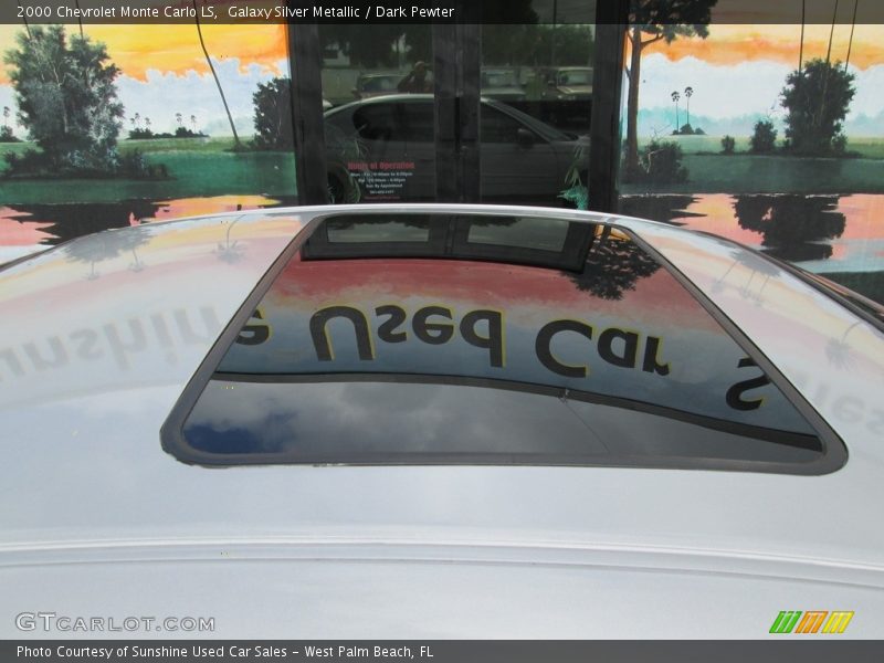 Galaxy Silver Metallic / Dark Pewter 2000 Chevrolet Monte Carlo LS