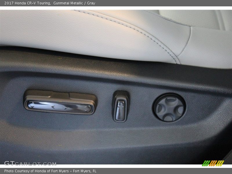 Gunmetal Metallic / Gray 2017 Honda CR-V Touring