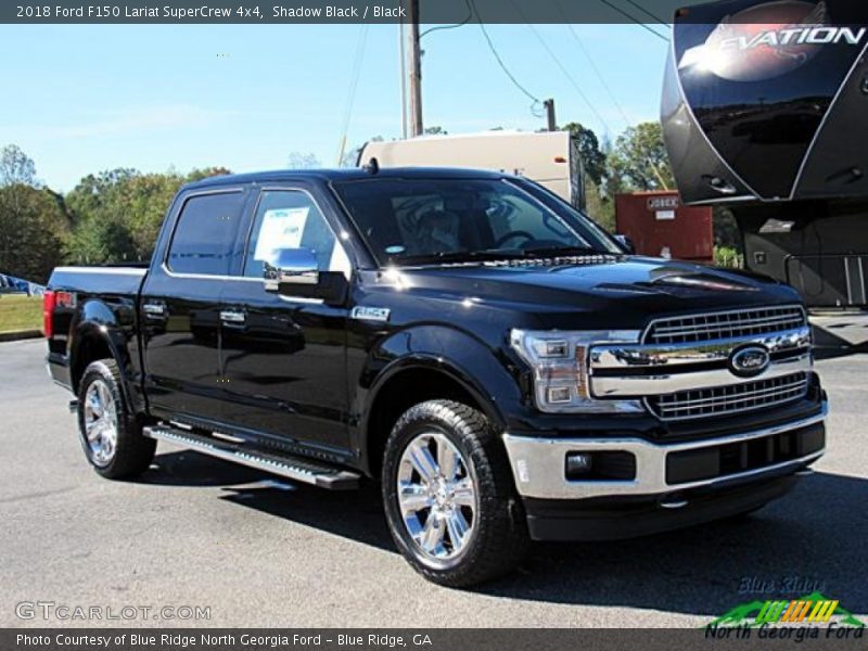 Shadow Black / Black 2018 Ford F150 Lariat SuperCrew 4x4