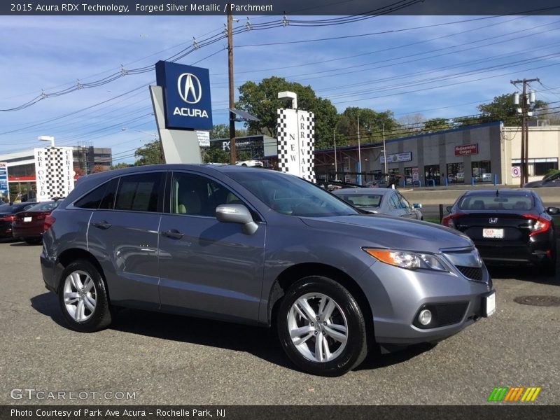 Forged Silver Metallic / Parchment 2015 Acura RDX Technology