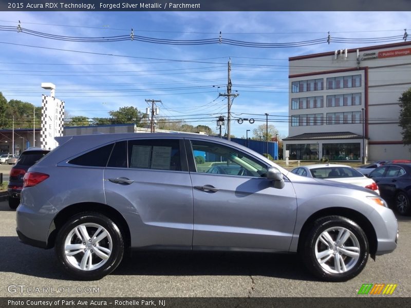 Forged Silver Metallic / Parchment 2015 Acura RDX Technology