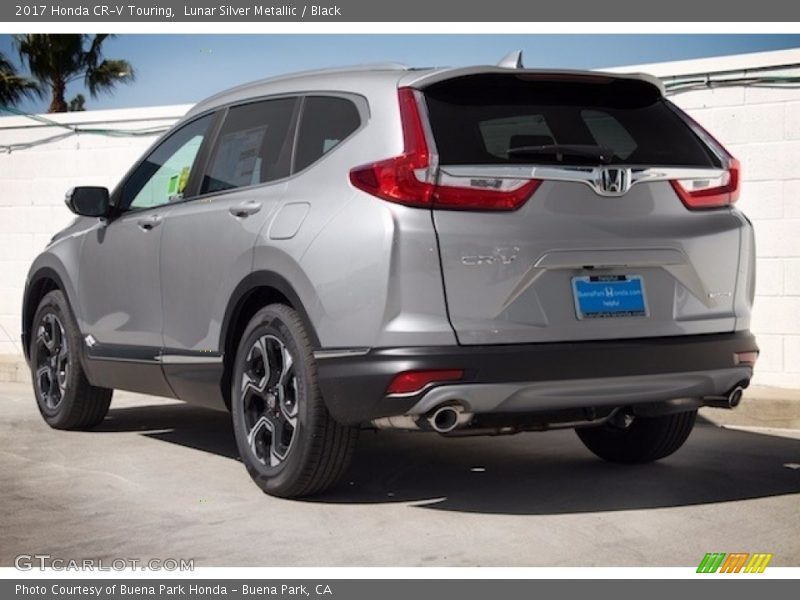 Lunar Silver Metallic / Black 2017 Honda CR-V Touring