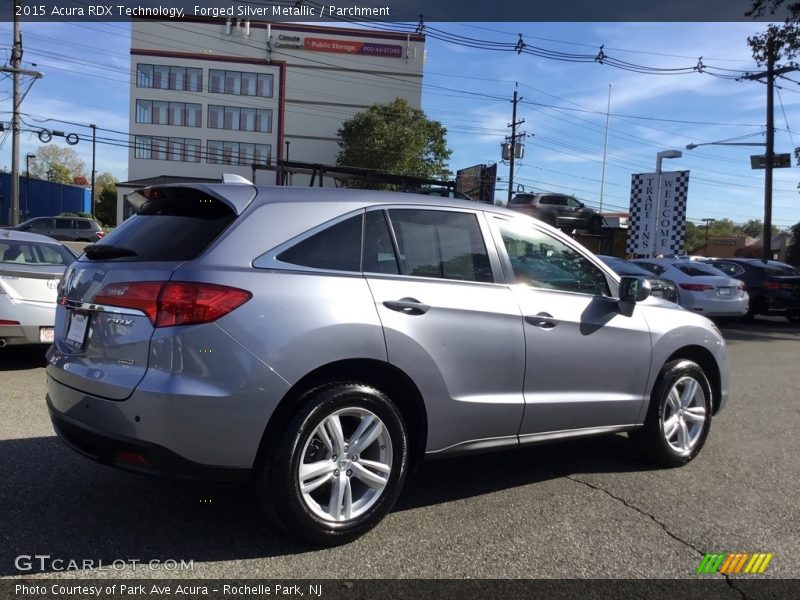 Forged Silver Metallic / Parchment 2015 Acura RDX Technology