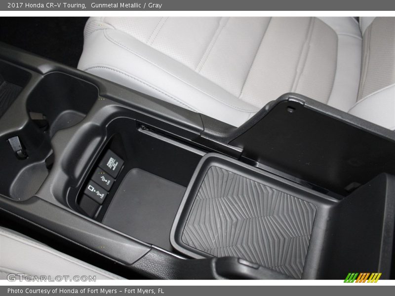 Gunmetal Metallic / Gray 2017 Honda CR-V Touring