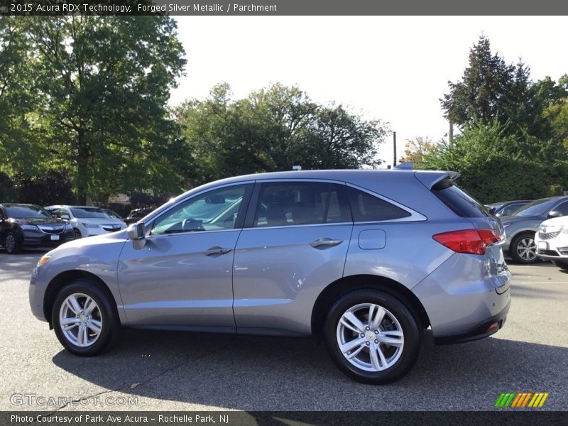 Forged Silver Metallic / Parchment 2015 Acura RDX Technology