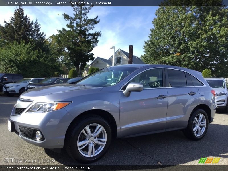 Forged Silver Metallic / Parchment 2015 Acura RDX Technology