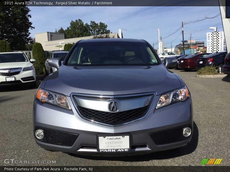 Forged Silver Metallic / Parchment 2015 Acura RDX Technology