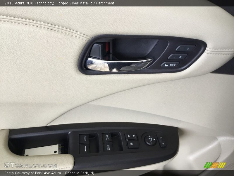 Forged Silver Metallic / Parchment 2015 Acura RDX Technology