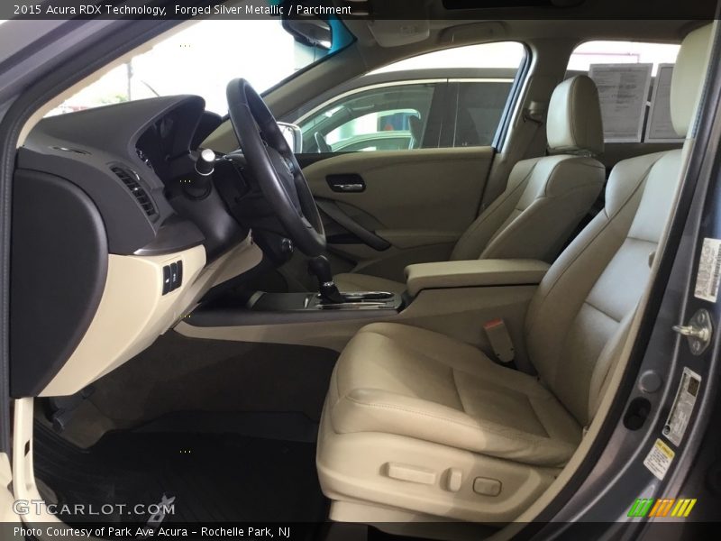 Forged Silver Metallic / Parchment 2015 Acura RDX Technology