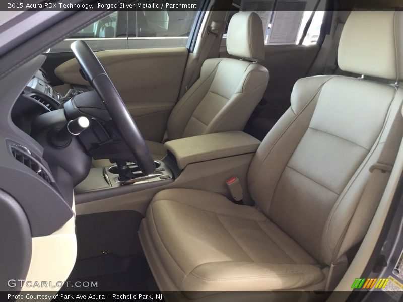 Forged Silver Metallic / Parchment 2015 Acura RDX Technology