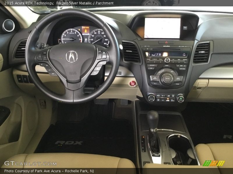 Forged Silver Metallic / Parchment 2015 Acura RDX Technology