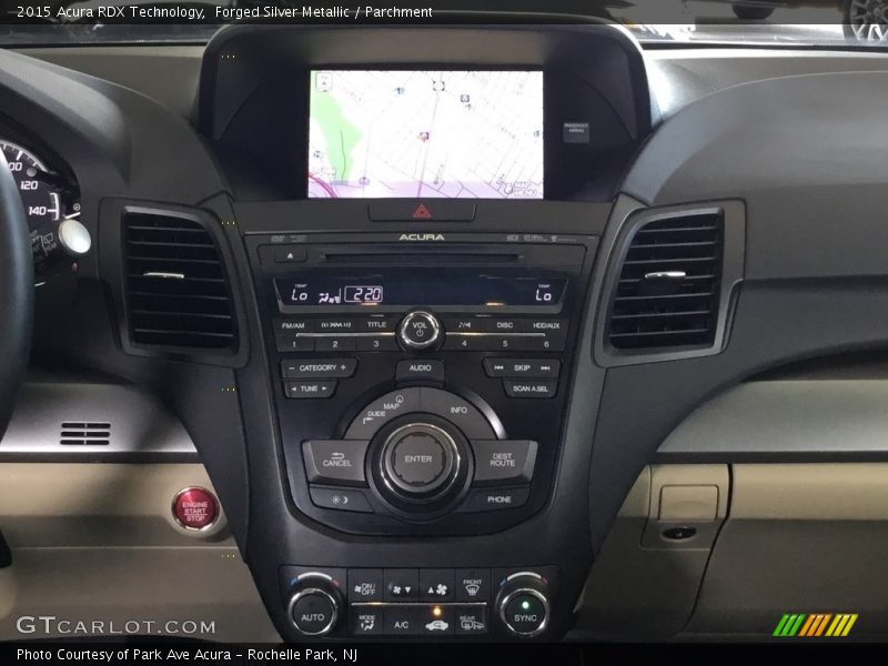 Forged Silver Metallic / Parchment 2015 Acura RDX Technology