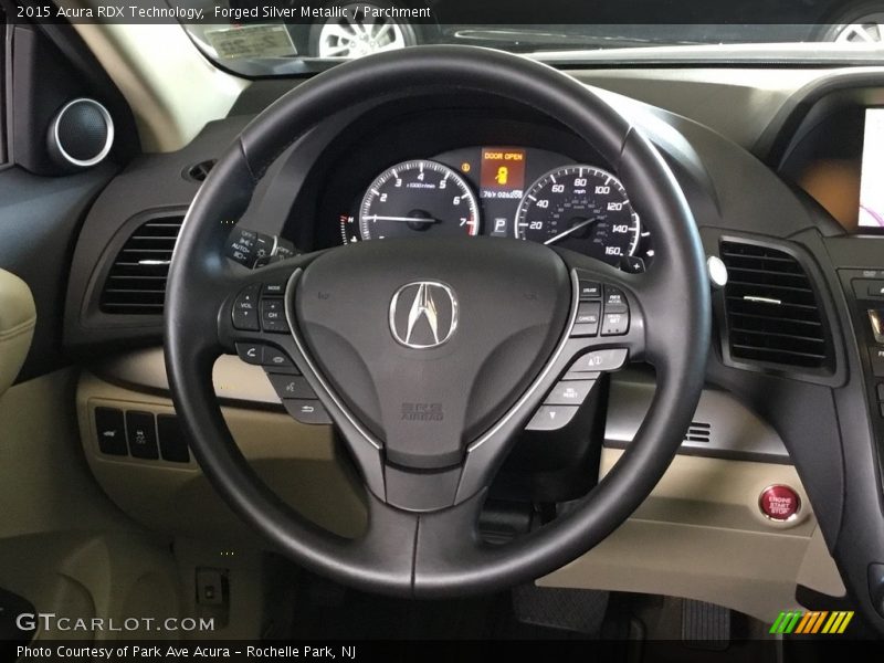 Forged Silver Metallic / Parchment 2015 Acura RDX Technology