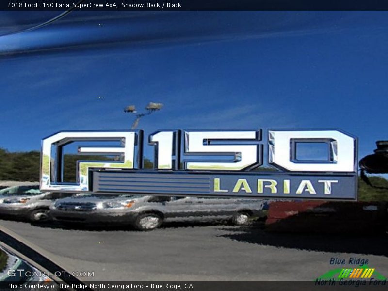 Shadow Black / Black 2018 Ford F150 Lariat SuperCrew 4x4