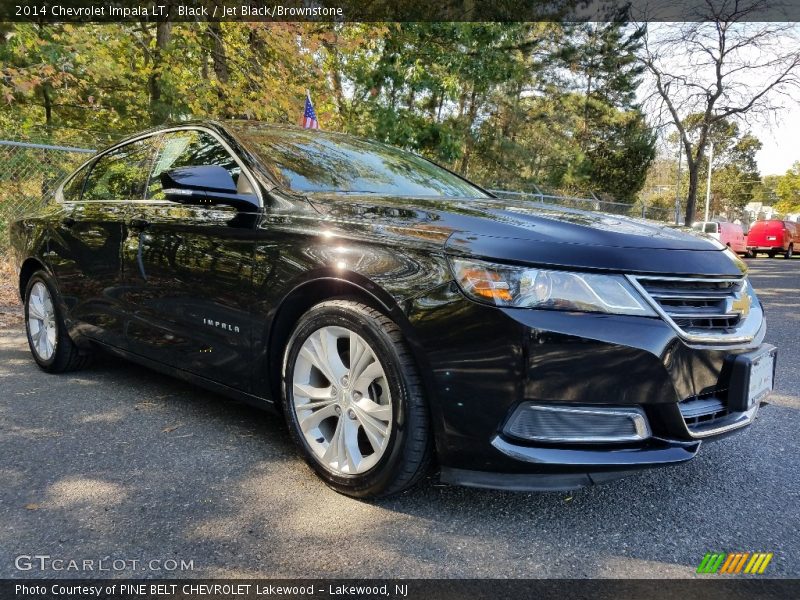 Black / Jet Black/Brownstone 2014 Chevrolet Impala LT