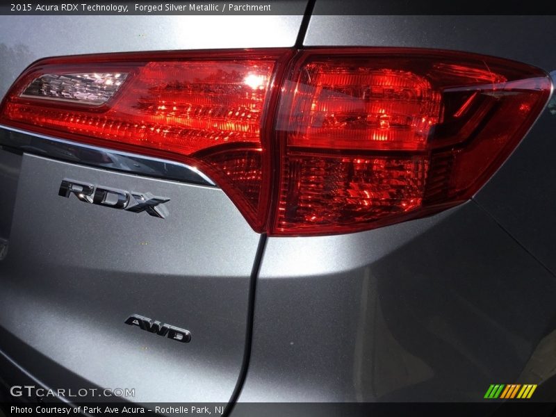 Forged Silver Metallic / Parchment 2015 Acura RDX Technology