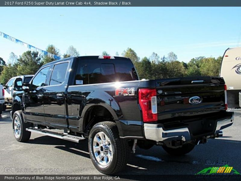 Shadow Black / Black 2017 Ford F250 Super Duty Lariat Crew Cab 4x4