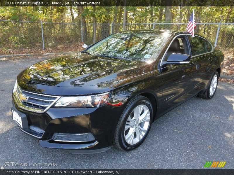 Black / Jet Black/Brownstone 2014 Chevrolet Impala LT