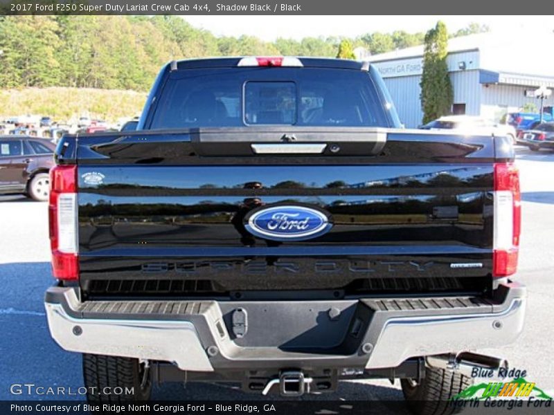 Shadow Black / Black 2017 Ford F250 Super Duty Lariat Crew Cab 4x4