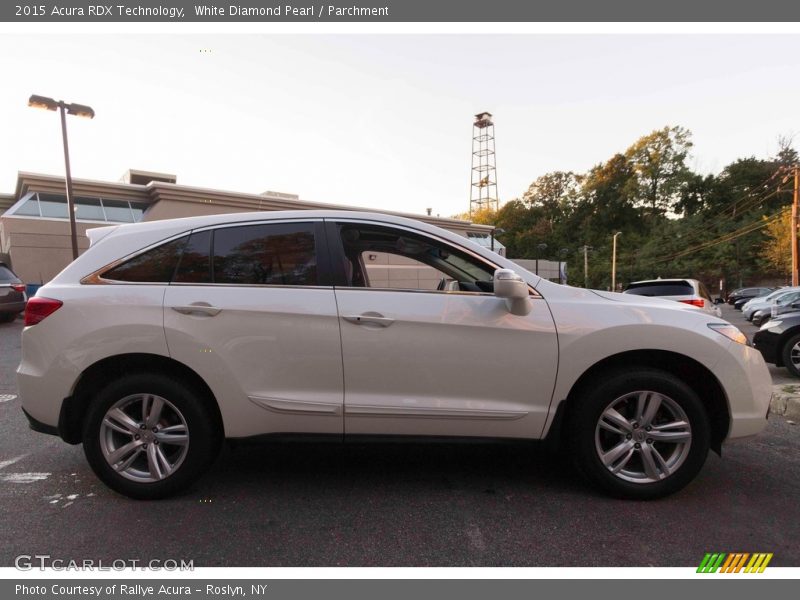 White Diamond Pearl / Parchment 2015 Acura RDX Technology