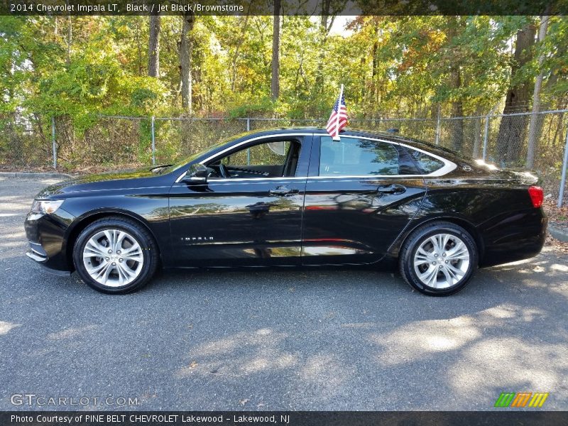 Black / Jet Black/Brownstone 2014 Chevrolet Impala LT