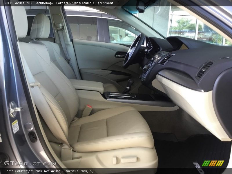 Forged Silver Metallic / Parchment 2015 Acura RDX Technology