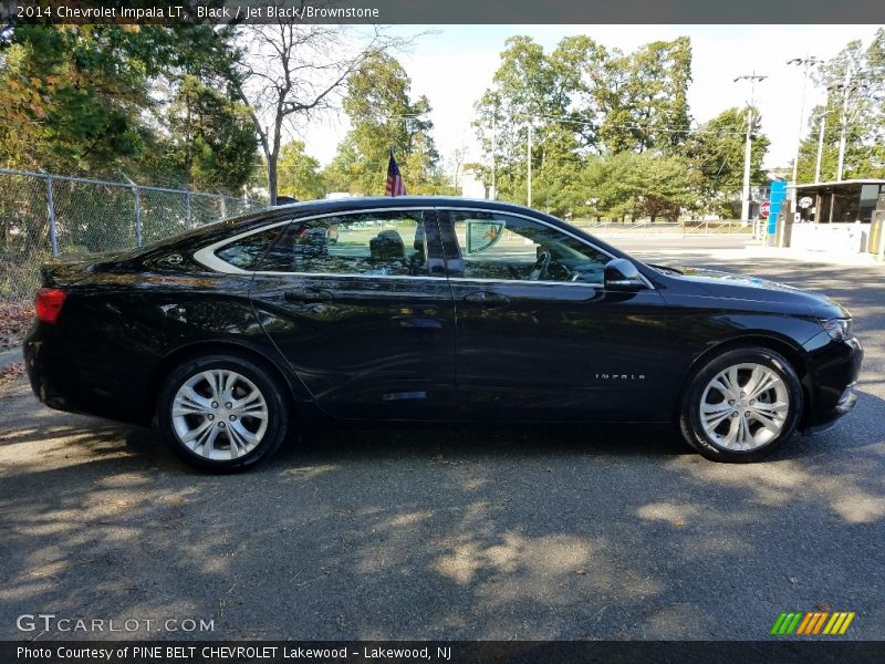 Black / Jet Black/Brownstone 2014 Chevrolet Impala LT