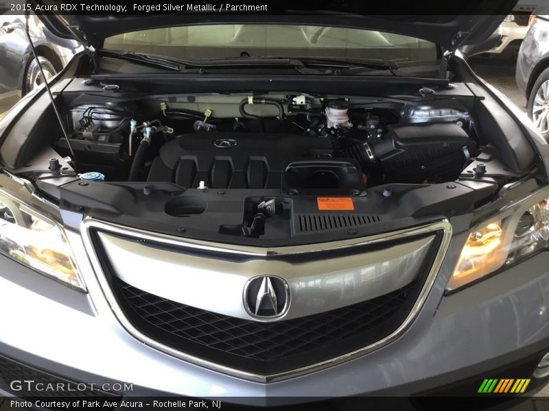Forged Silver Metallic / Parchment 2015 Acura RDX Technology