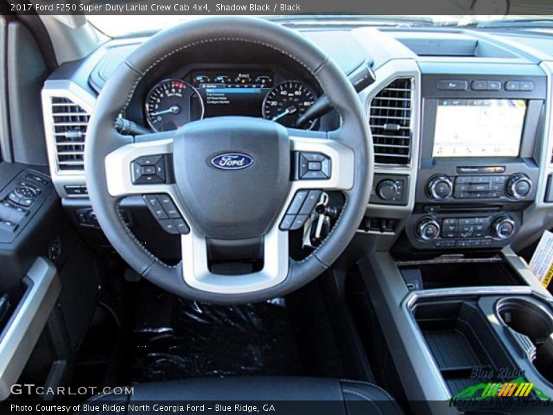 Shadow Black / Black 2017 Ford F250 Super Duty Lariat Crew Cab 4x4