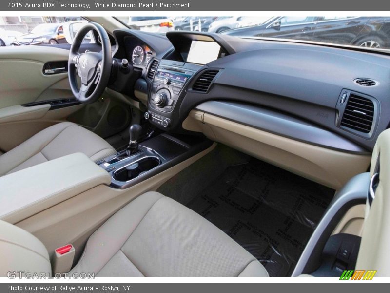 White Diamond Pearl / Parchment 2015 Acura RDX Technology