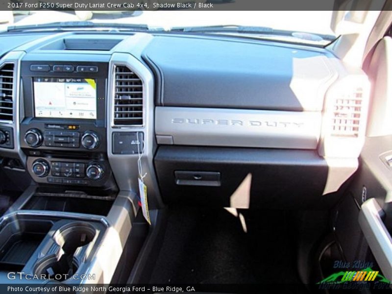 Shadow Black / Black 2017 Ford F250 Super Duty Lariat Crew Cab 4x4