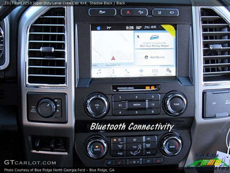 Shadow Black / Black 2017 Ford F250 Super Duty Lariat Crew Cab 4x4