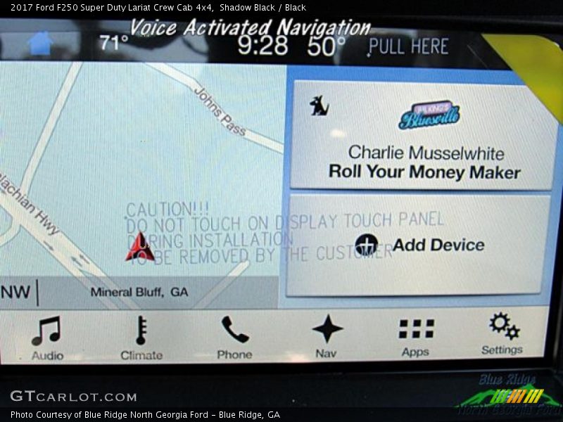 Shadow Black / Black 2017 Ford F250 Super Duty Lariat Crew Cab 4x4