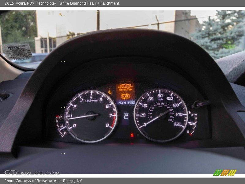 White Diamond Pearl / Parchment 2015 Acura RDX Technology