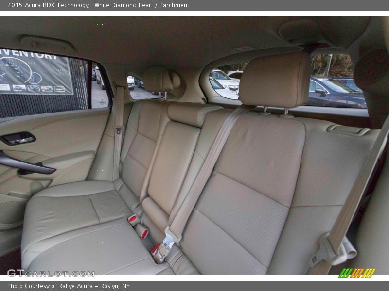 White Diamond Pearl / Parchment 2015 Acura RDX Technology
