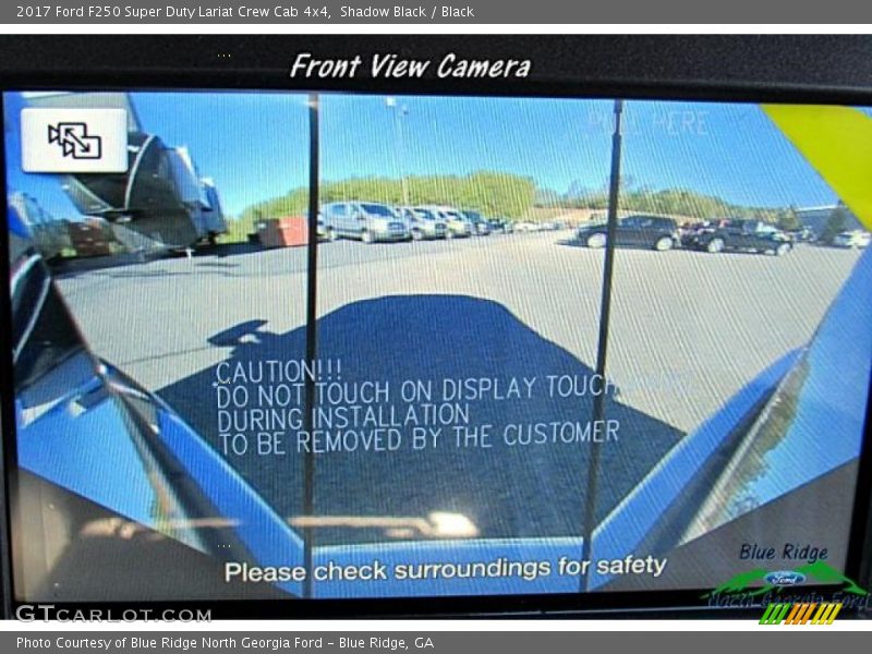 Shadow Black / Black 2017 Ford F250 Super Duty Lariat Crew Cab 4x4