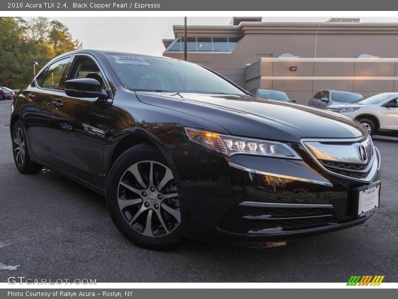Black Copper Pearl / Espresso 2016 Acura TLX 2.4