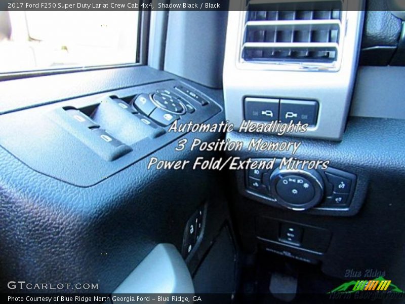 Shadow Black / Black 2017 Ford F250 Super Duty Lariat Crew Cab 4x4