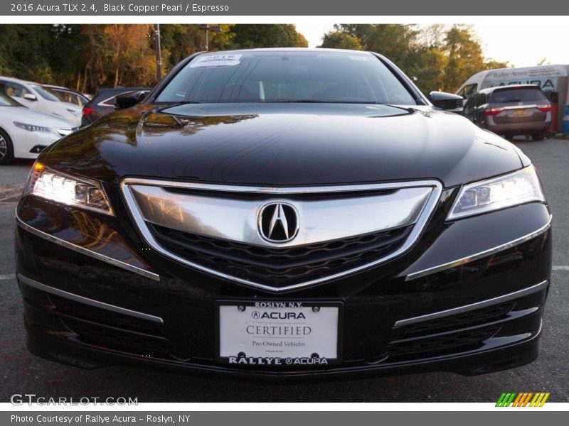 Black Copper Pearl / Espresso 2016 Acura TLX 2.4