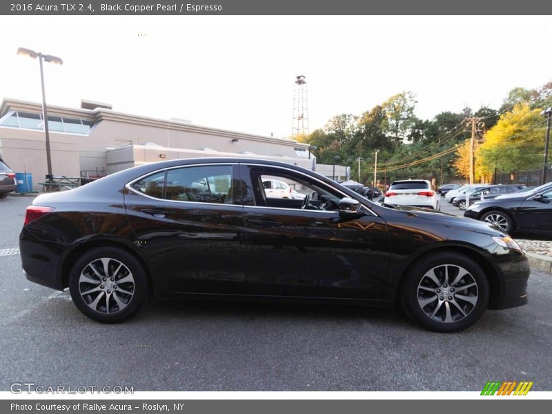 Black Copper Pearl / Espresso 2016 Acura TLX 2.4
