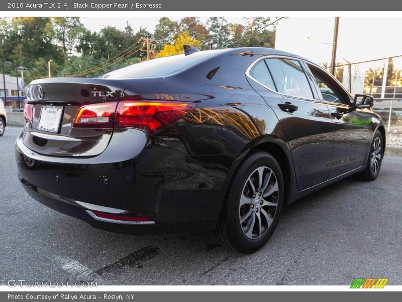 Black Copper Pearl / Espresso 2016 Acura TLX 2.4
