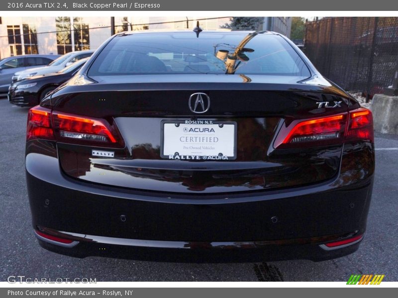 Black Copper Pearl / Espresso 2016 Acura TLX 2.4