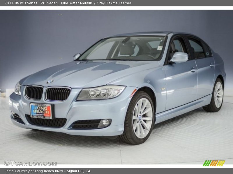 Blue Water Metallic / Gray Dakota Leather 2011 BMW 3 Series 328i Sedan