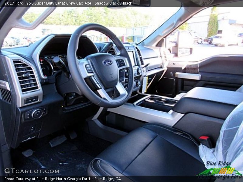 Shadow Black / Black 2017 Ford F250 Super Duty Lariat Crew Cab 4x4