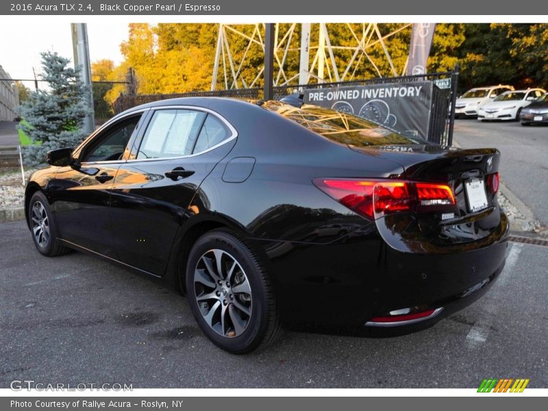 Black Copper Pearl / Espresso 2016 Acura TLX 2.4