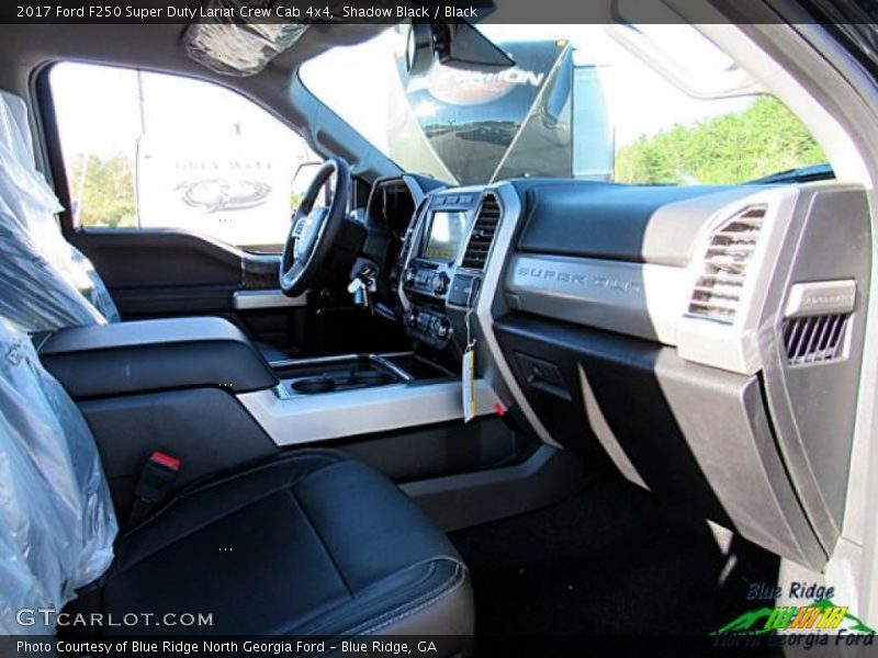 Shadow Black / Black 2017 Ford F250 Super Duty Lariat Crew Cab 4x4